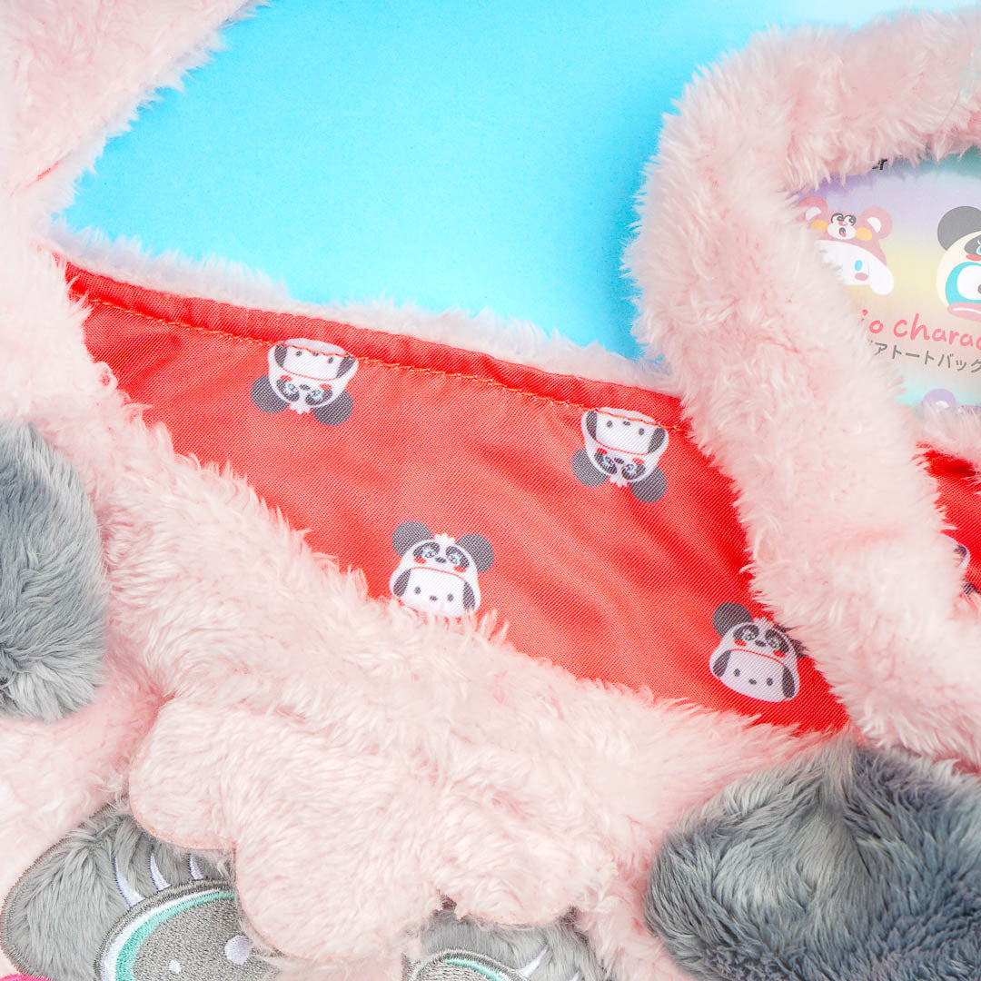 Pochacco Fluffy Bear Mini Handbag