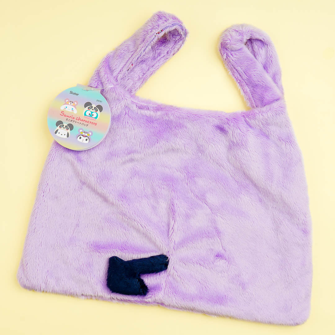 Kuromi Fluffy Bear Mini Handbag