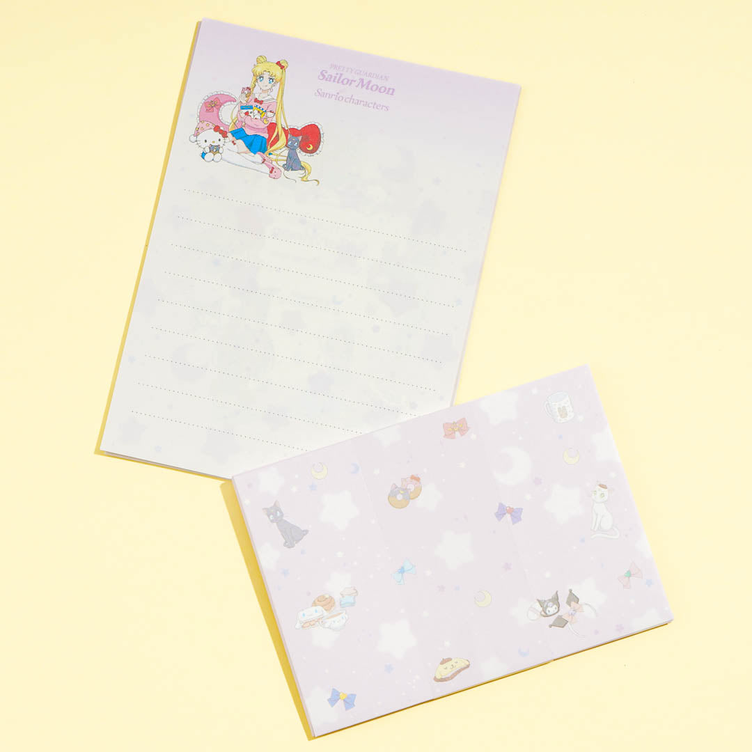 Sailor Moon x Sanrio Characters Sleepover Letter Set