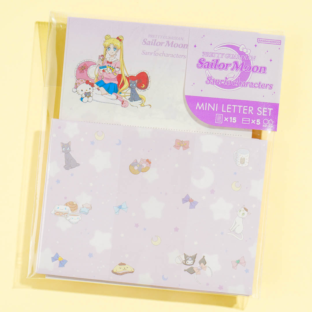 Sailor Moon x Sanrio Characters Sleepover Letter Set