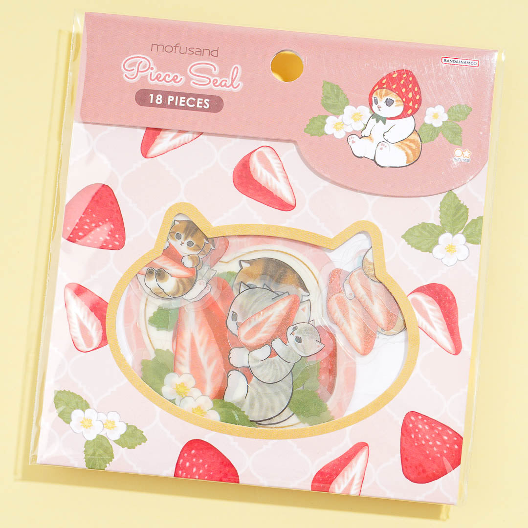 Mofusand Strawberry Stickers