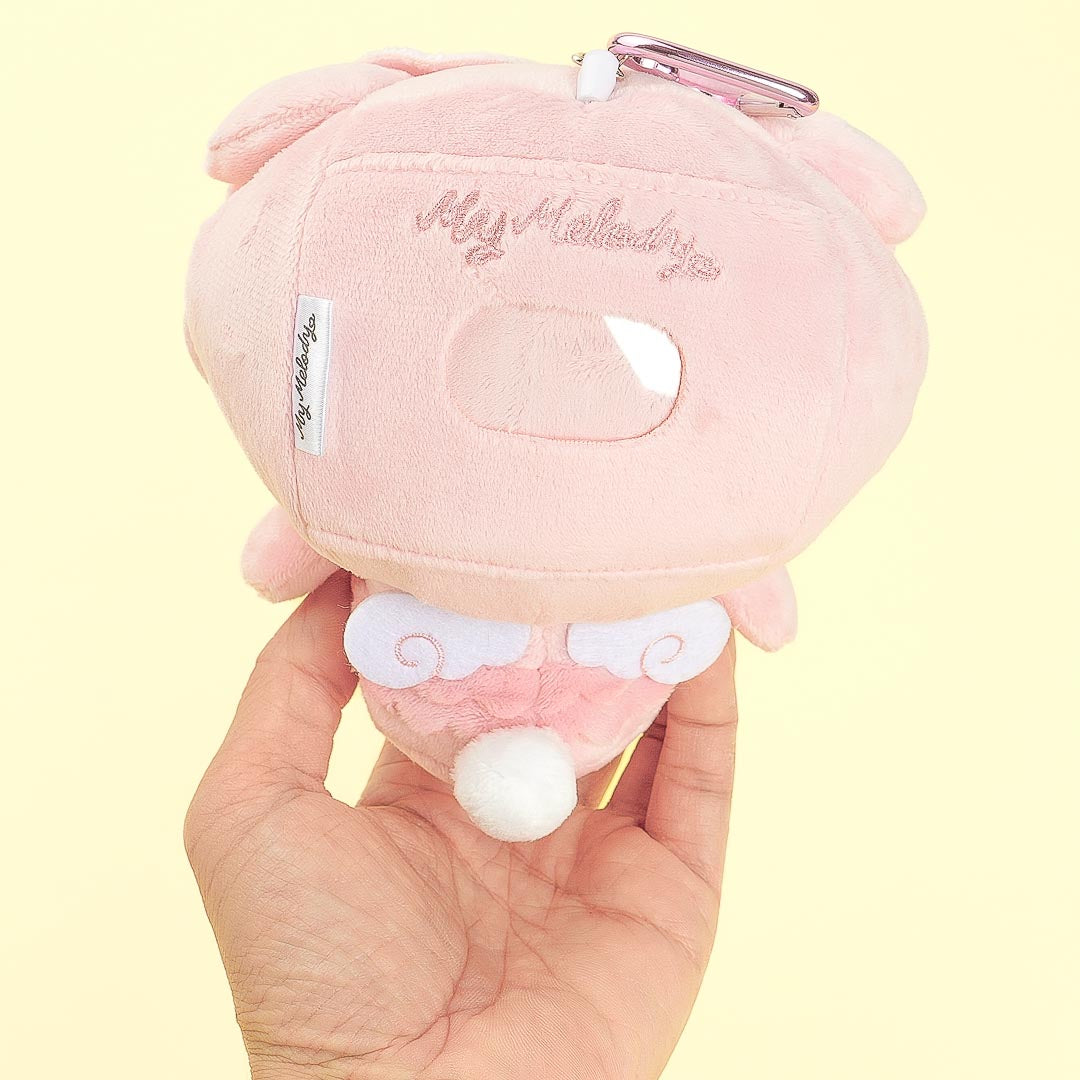 My Melody Cupid Baby Plushie Pass Case