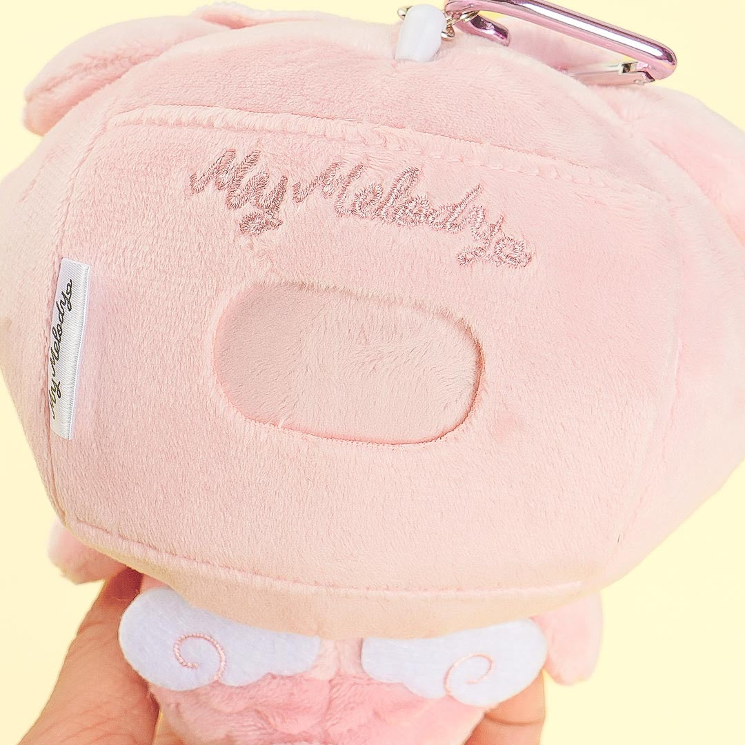 My Melody Cupid Baby Plushie Pass Case