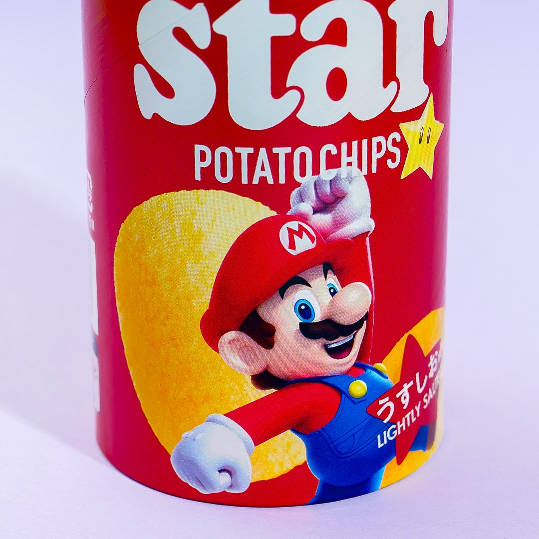 Super Mario Chip Star Potato Chips - Lightly Salted