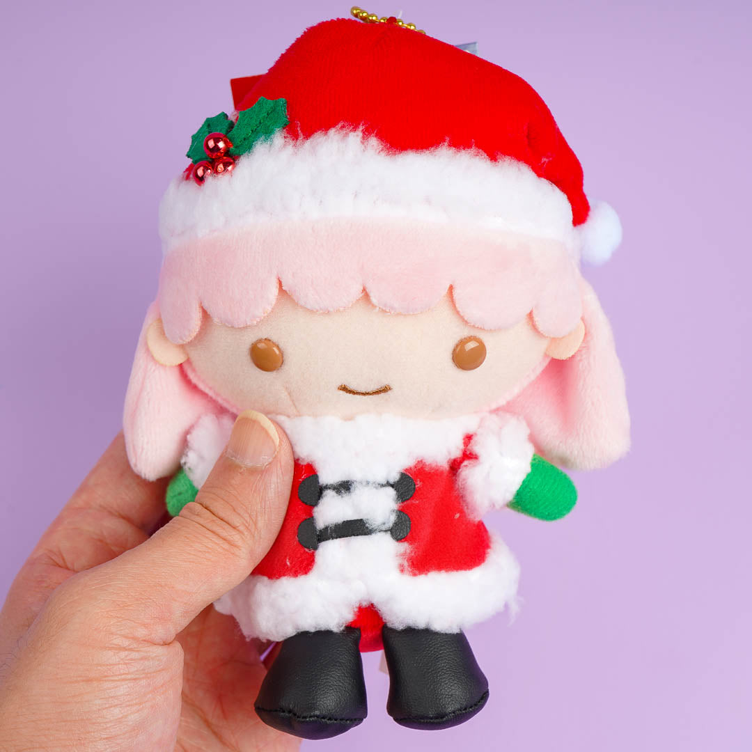 Little Twin Stars Merry Christmas Plushie - Lala / Medium