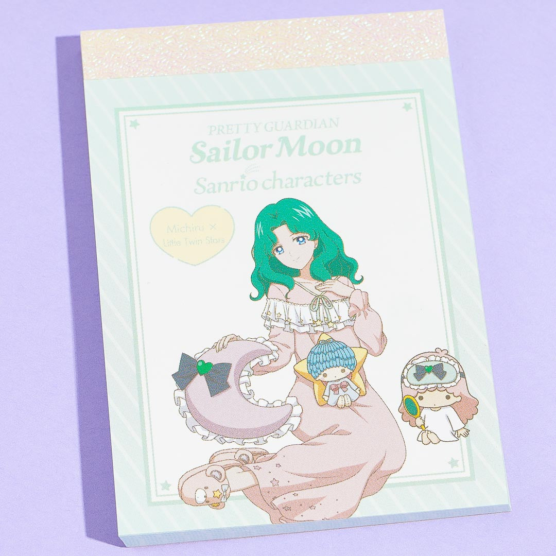 Sanrio Characters x Sailor Moon Pajama Party Memo Pad Set