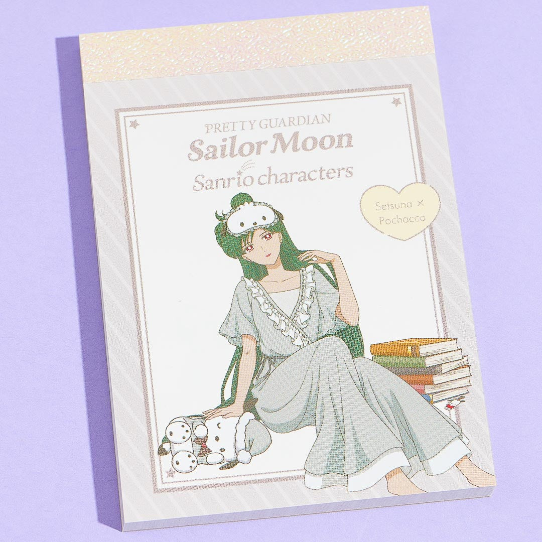 Sanrio Characters x Sailor Moon Pajama Party Memo Pad Set