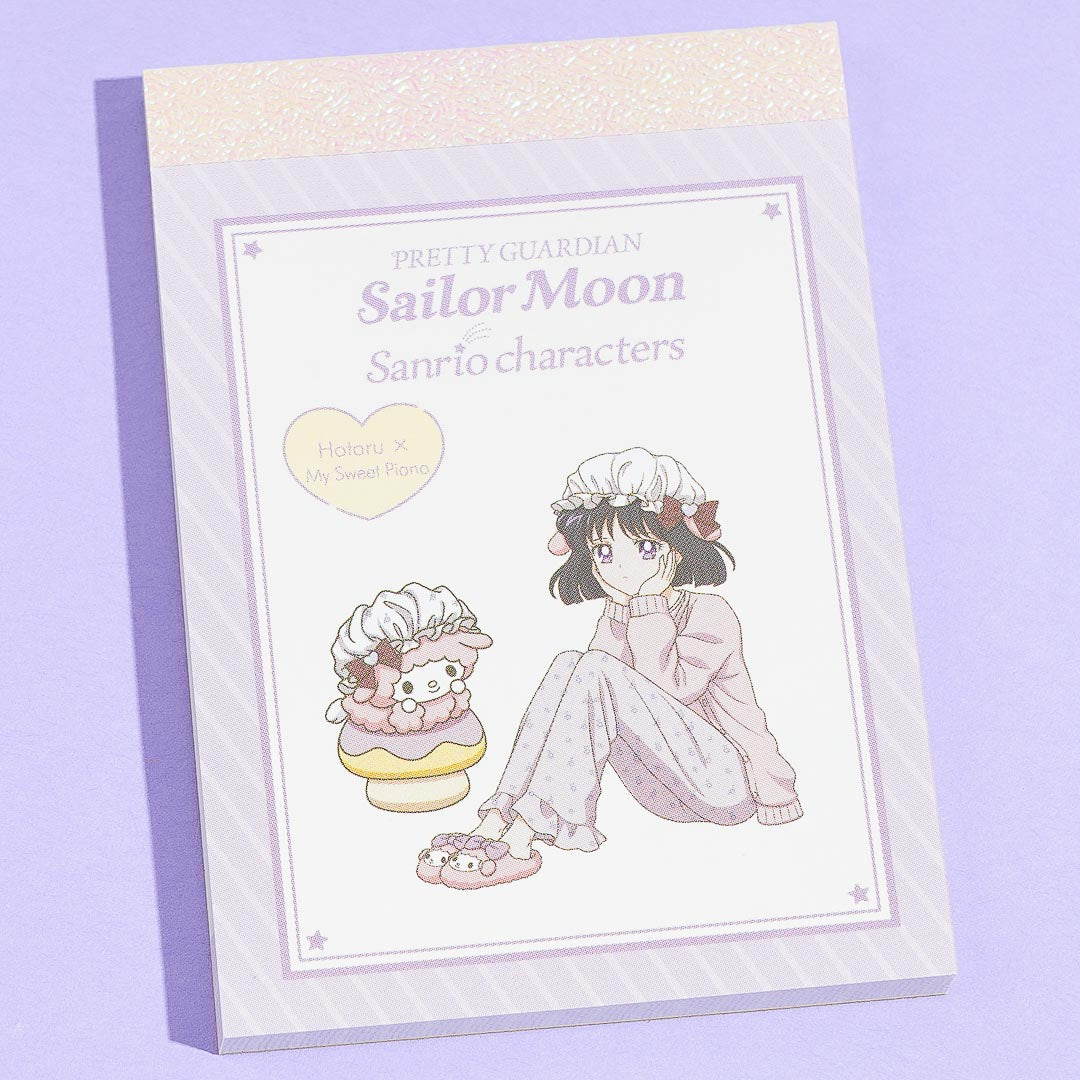 Sanrio Characters x Sailor Moon Pajama Party Memo Pad Set