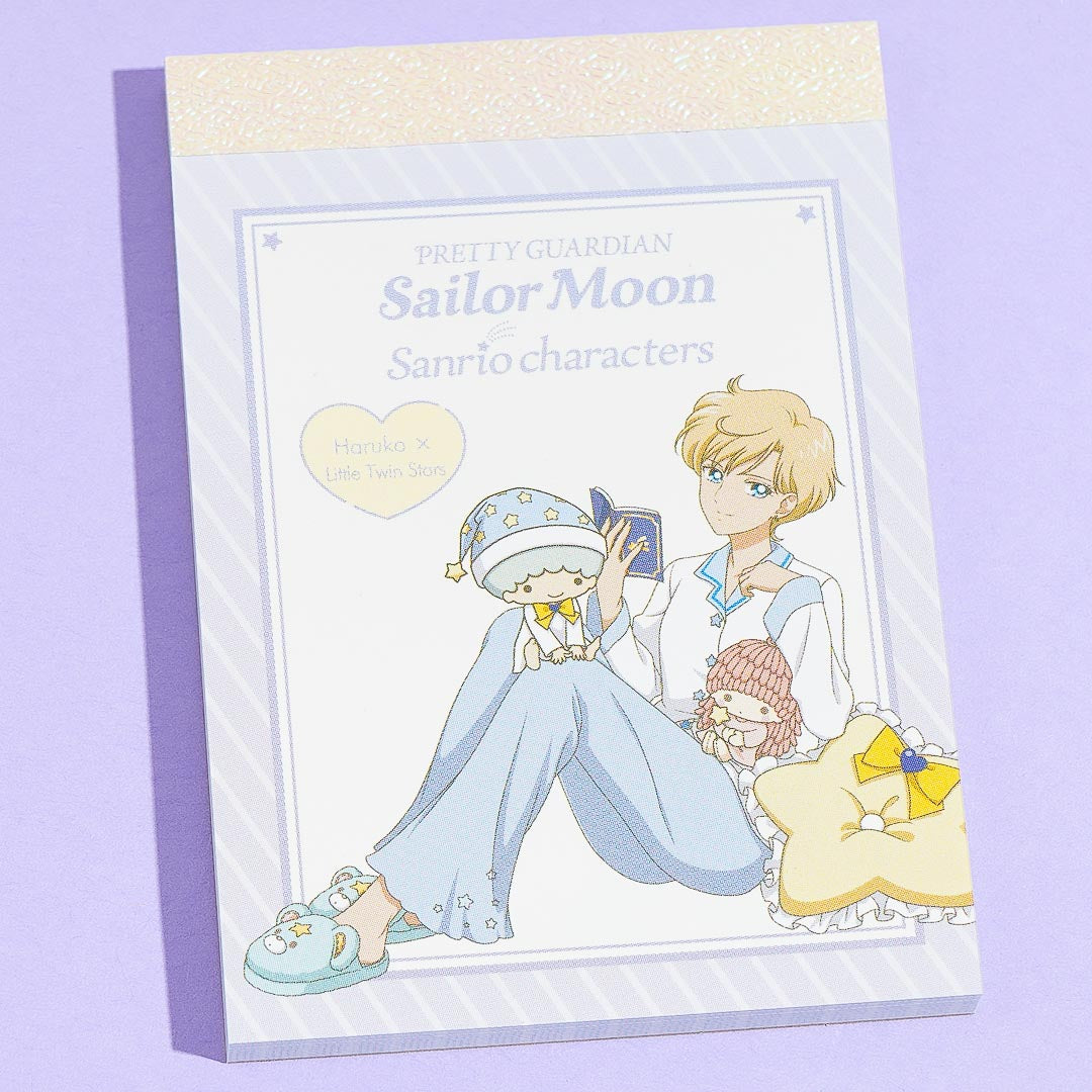 Sanrio Characters x Sailor Moon Pajama Party Memo Pad Set