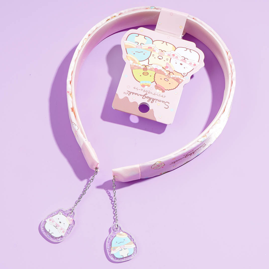 Sumikko Gurashi Sweets Headband With Earrings