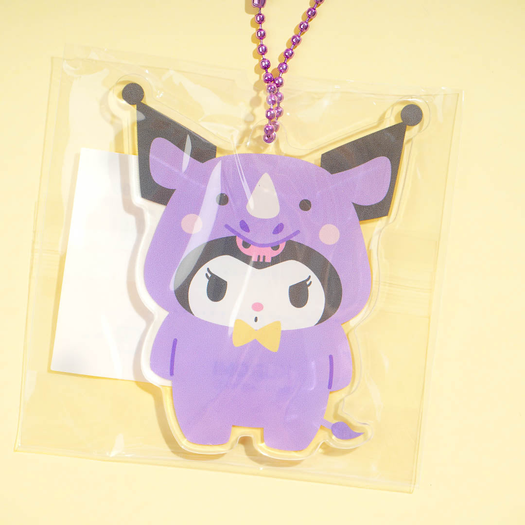 Kuromi Rhino Outfit Charm
