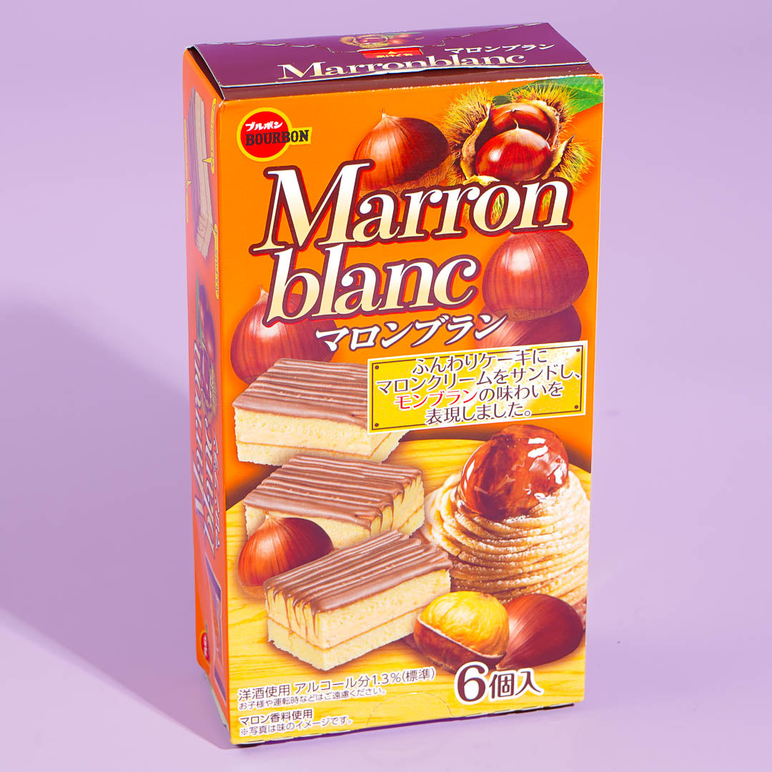 Bourbon Marron Blanc Cake