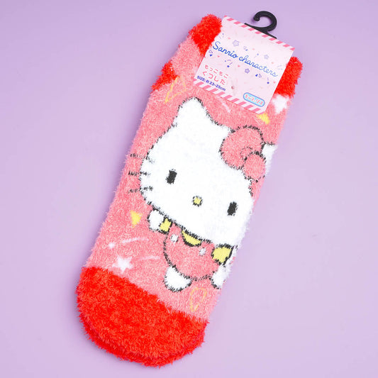 Hello Kitty Yurayura Fluffy Socks