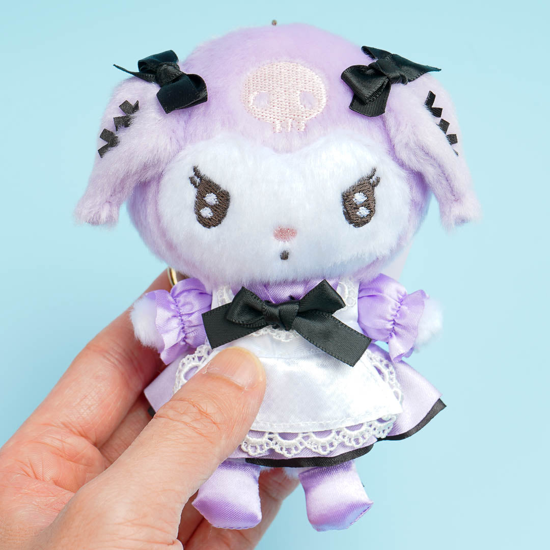 Kuromi Sweet Lolita Plushie Keychain