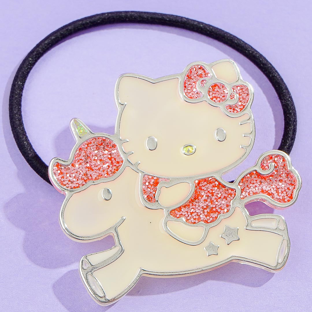 Hello Kitty Sparkly Unicorn Hair Tie