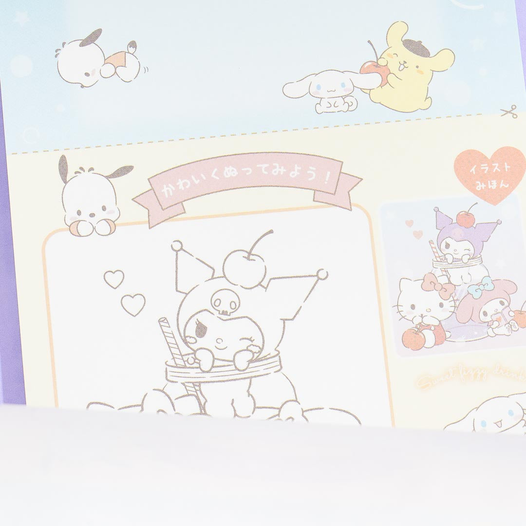 Sanrio Characters Soda Activity Pad