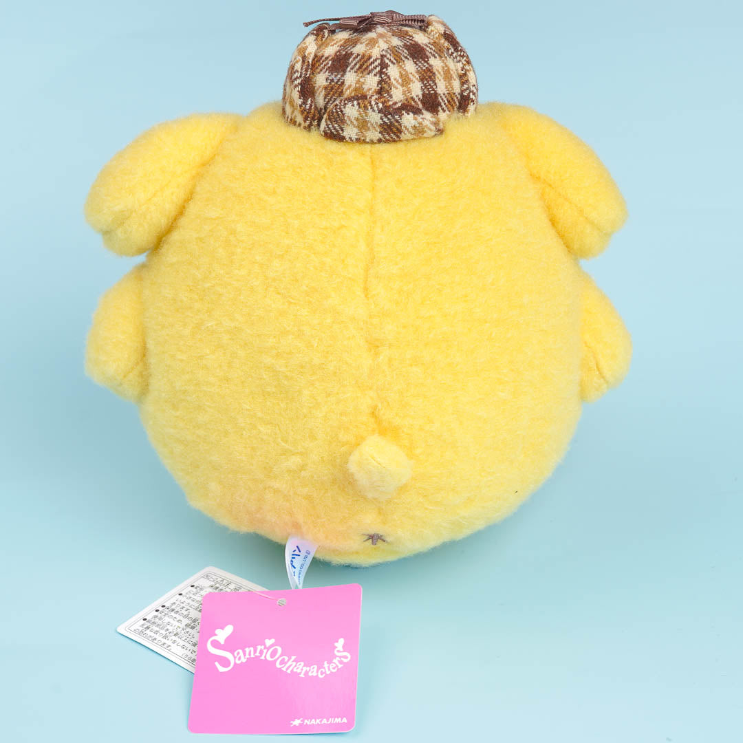 Pompompurin Howa Mocha Check Plushie - Medium