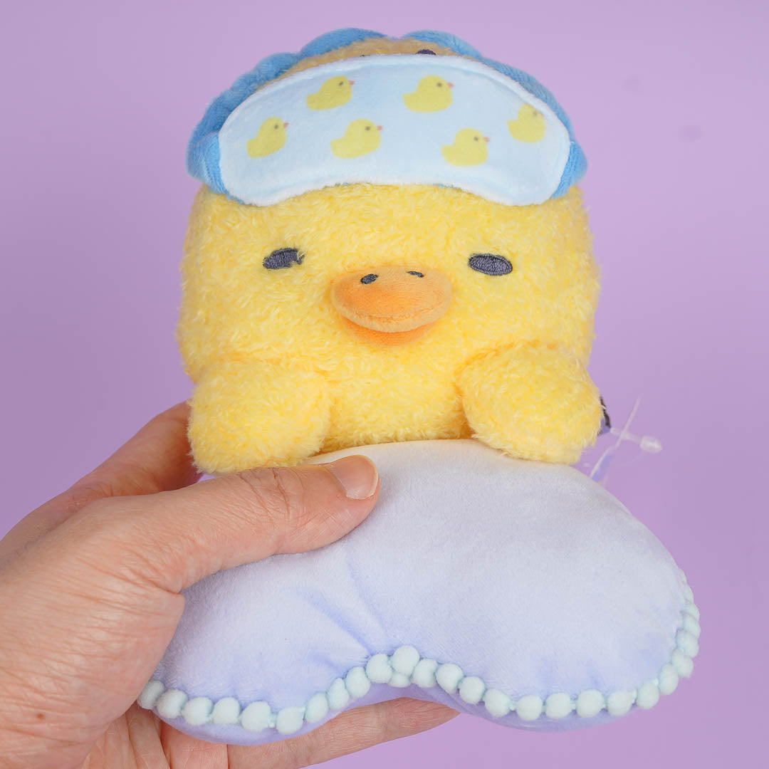 Rilakkuma Anata To Madoromu Plushie - Kiiroitori / Medium