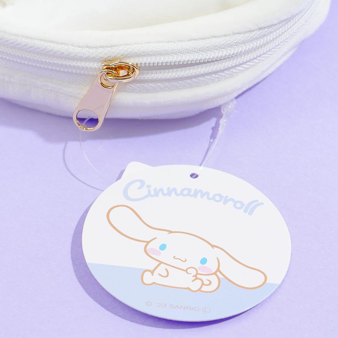 Cinnamoroll Round Fluffy Coin Purse