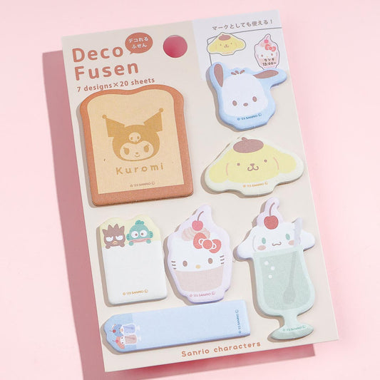 Sanrio Characters Cafe Sticky Notes Set