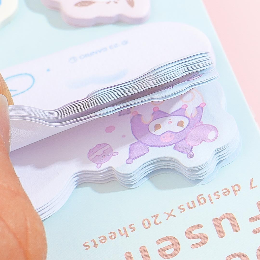 Sanrio Characters Puffy Sticky Notes Set