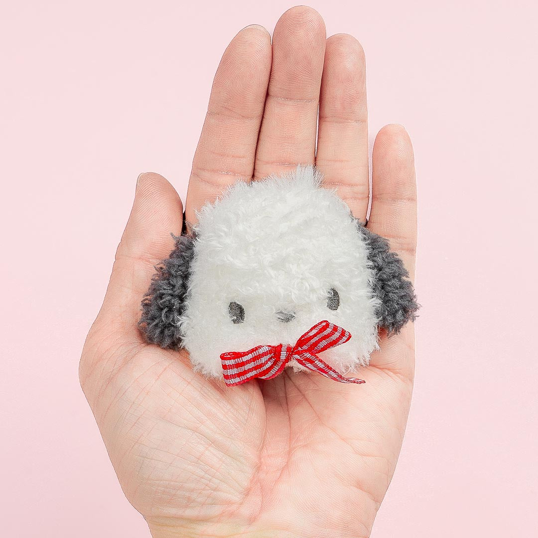 Pochacco Gingham Ribbon Hair Tie