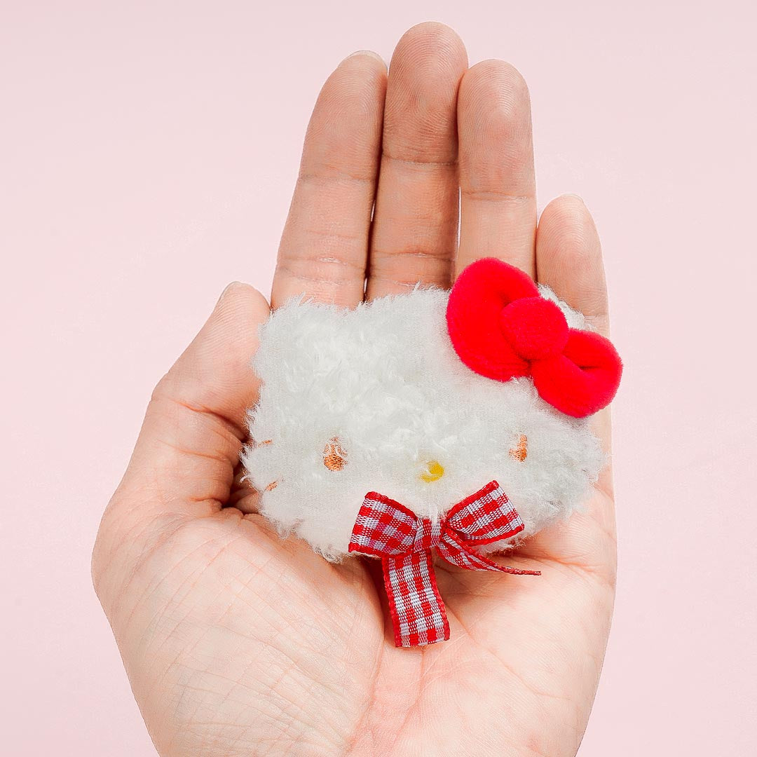 Hello Kitty Gingham Ribbon Hair Tie