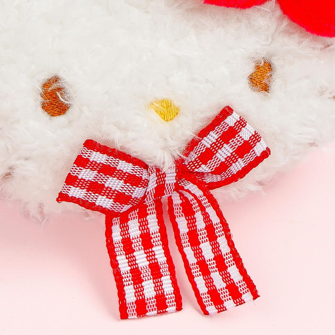 Hello Kitty Gingham Ribbon Hair Tie