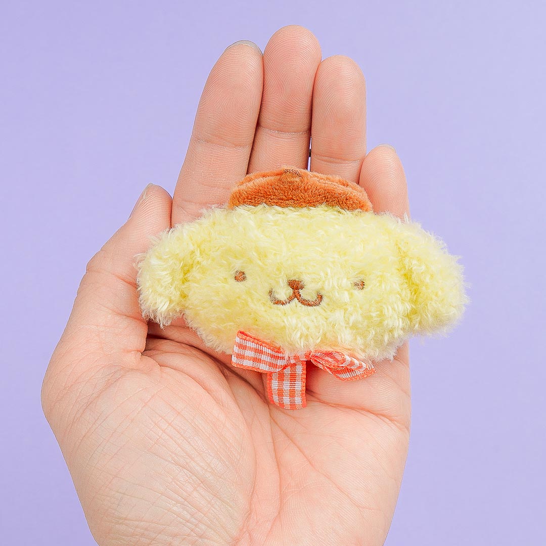 Pompompurin Gingham Ribbon Hair Tie