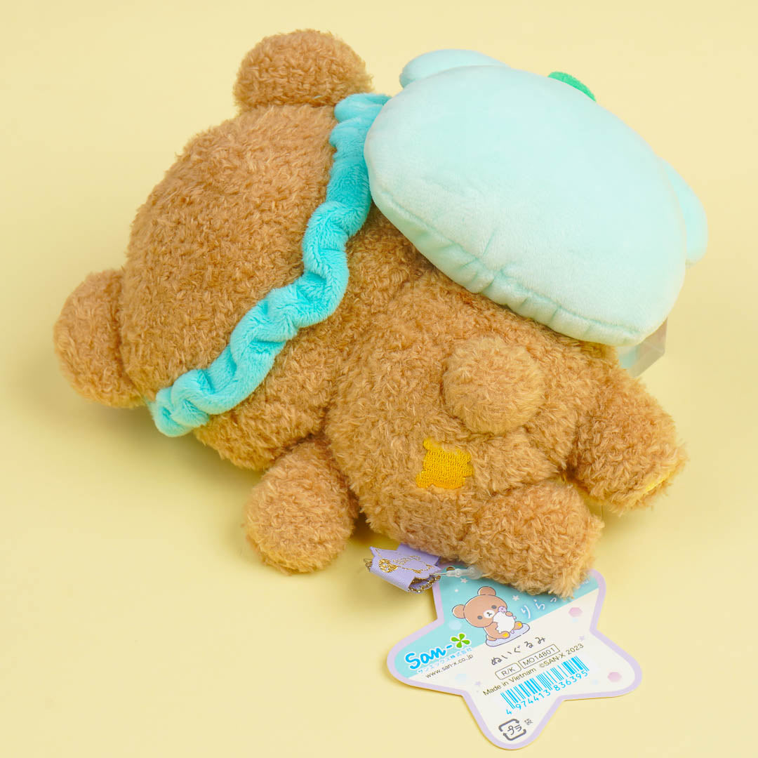Rilakkuma Anata To Madoromu Plushie - Chairoikoguma / Medium