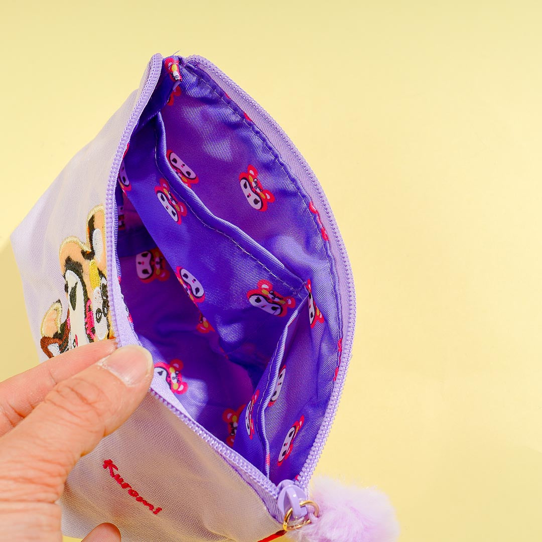 Kuromi Leopard Mini Pouch