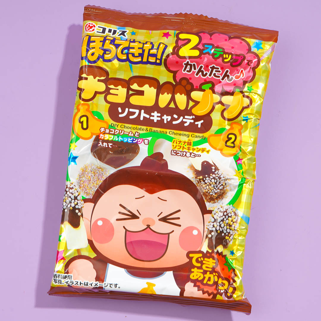 Coris Horadekita Chocolate Banana DIY candy
