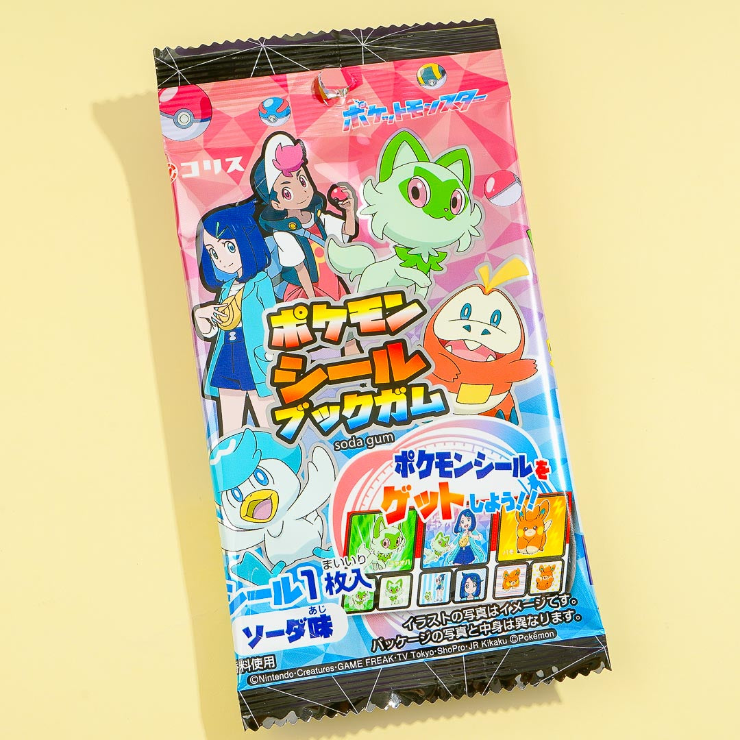 Pokemon Collectible Stickers With Gum