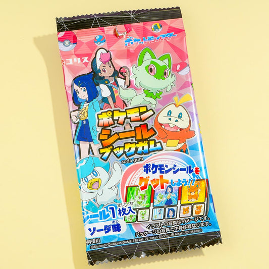 Pokemon Collectible Stickers With Gum