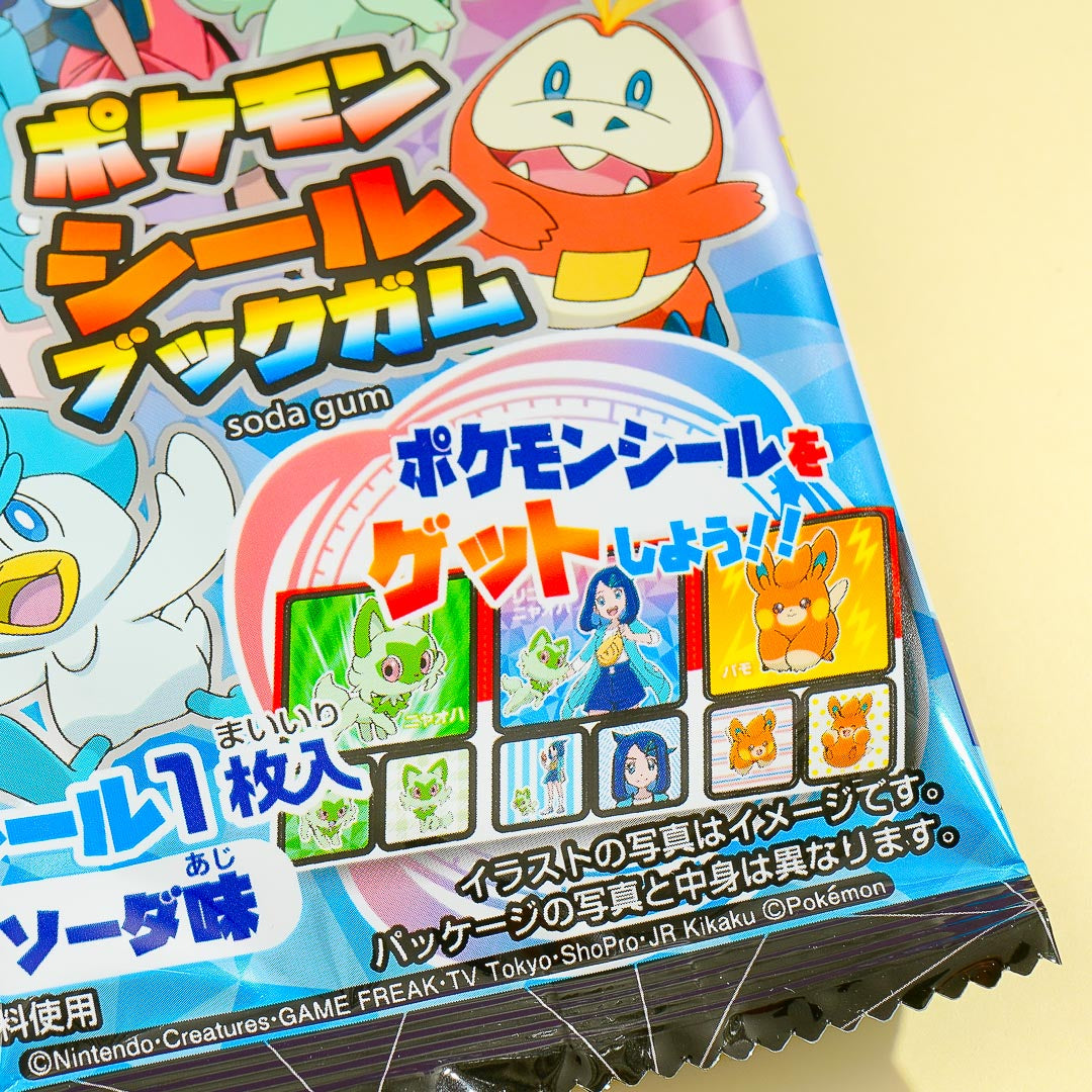 Pokemon Collectible Stickers With Gum