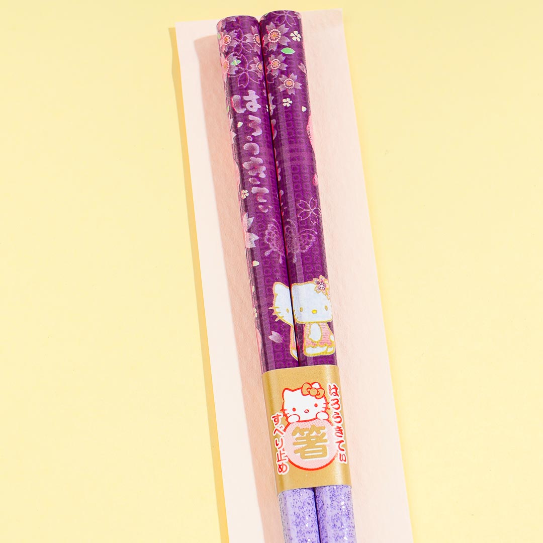 Hello Kitty Sakura Reusable Chopsticks