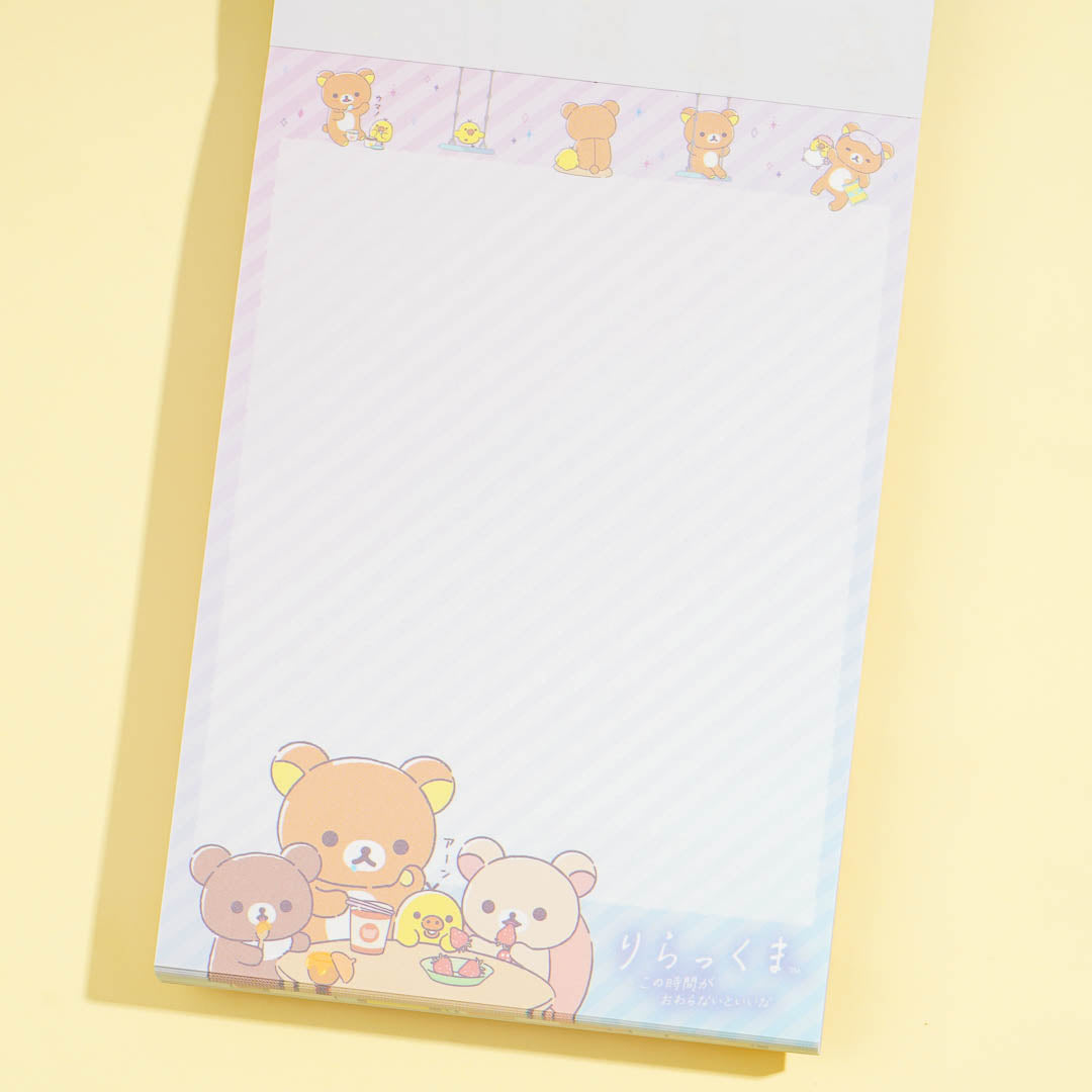 Rilakkuma Drowsy With You Memo Pad