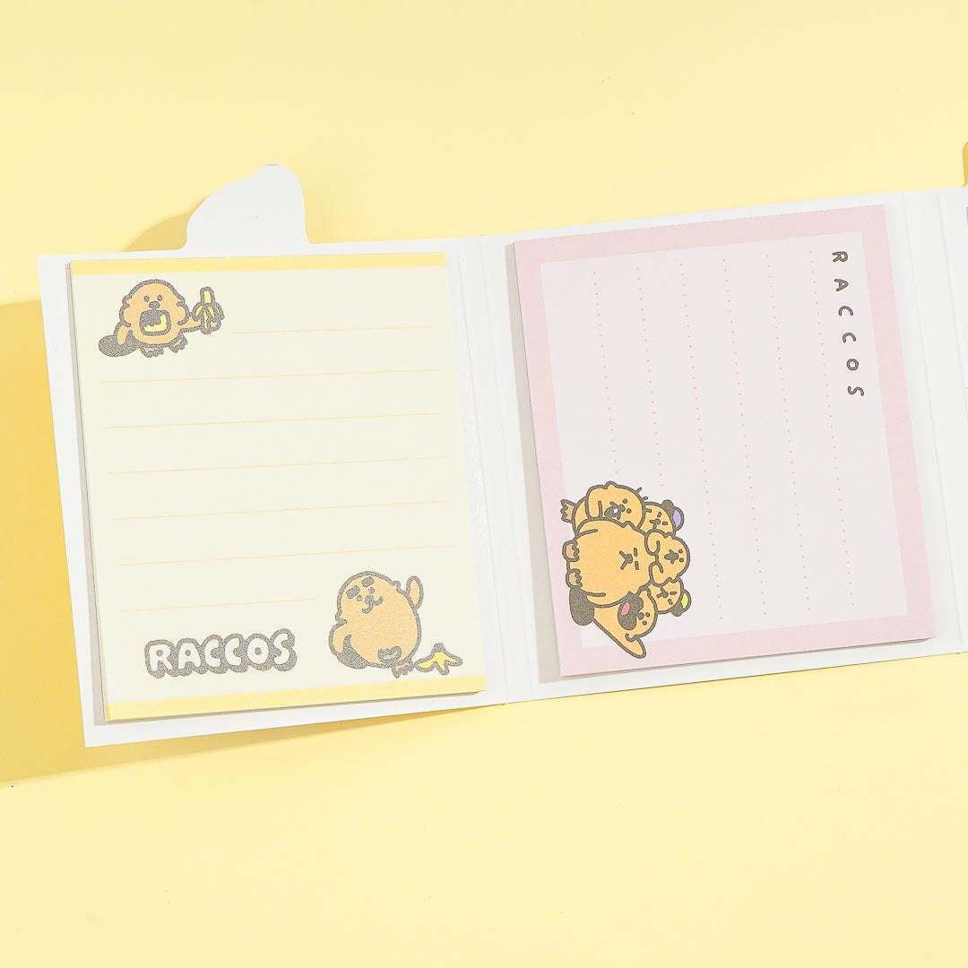 Raccos Gathering Memo Pad Set