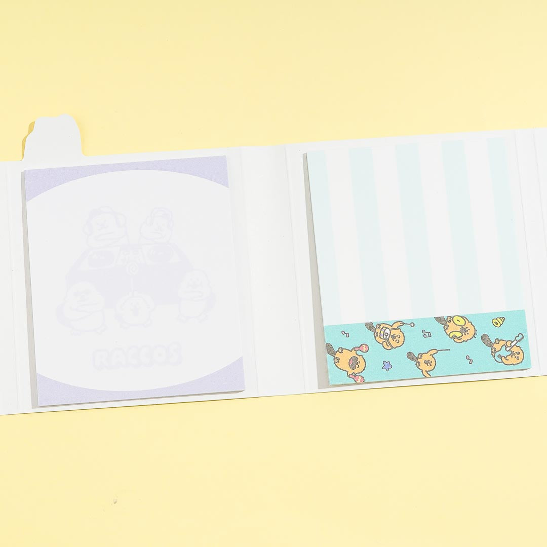 Raccos Gathering Memo Pad Set