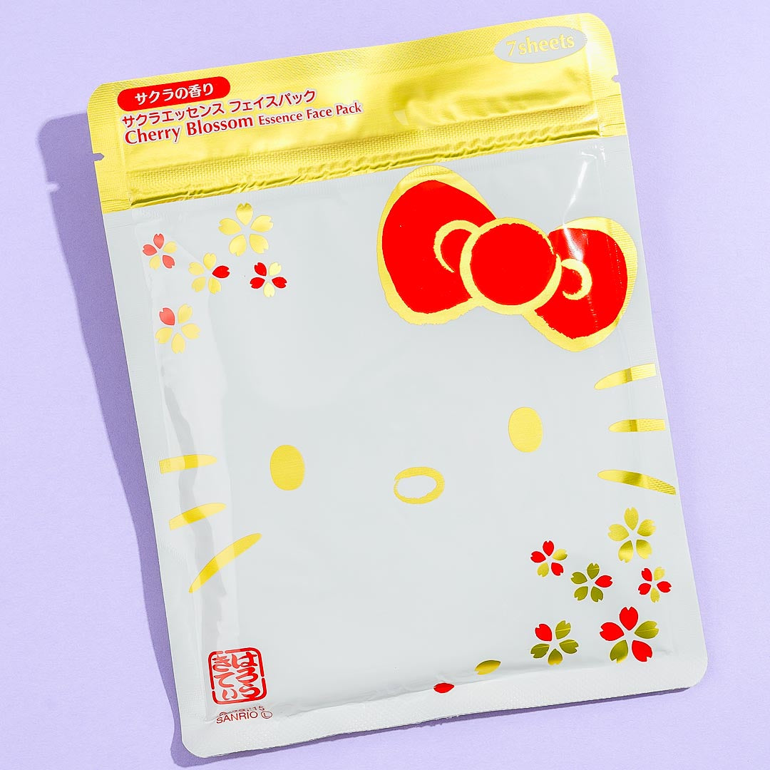 Hello Kitty Narikirii Sakura Face Mask Box