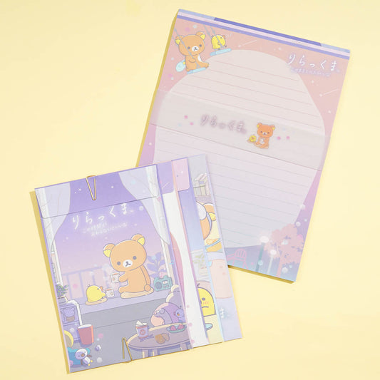 Rilakkuma Drowsy With You Letter Set