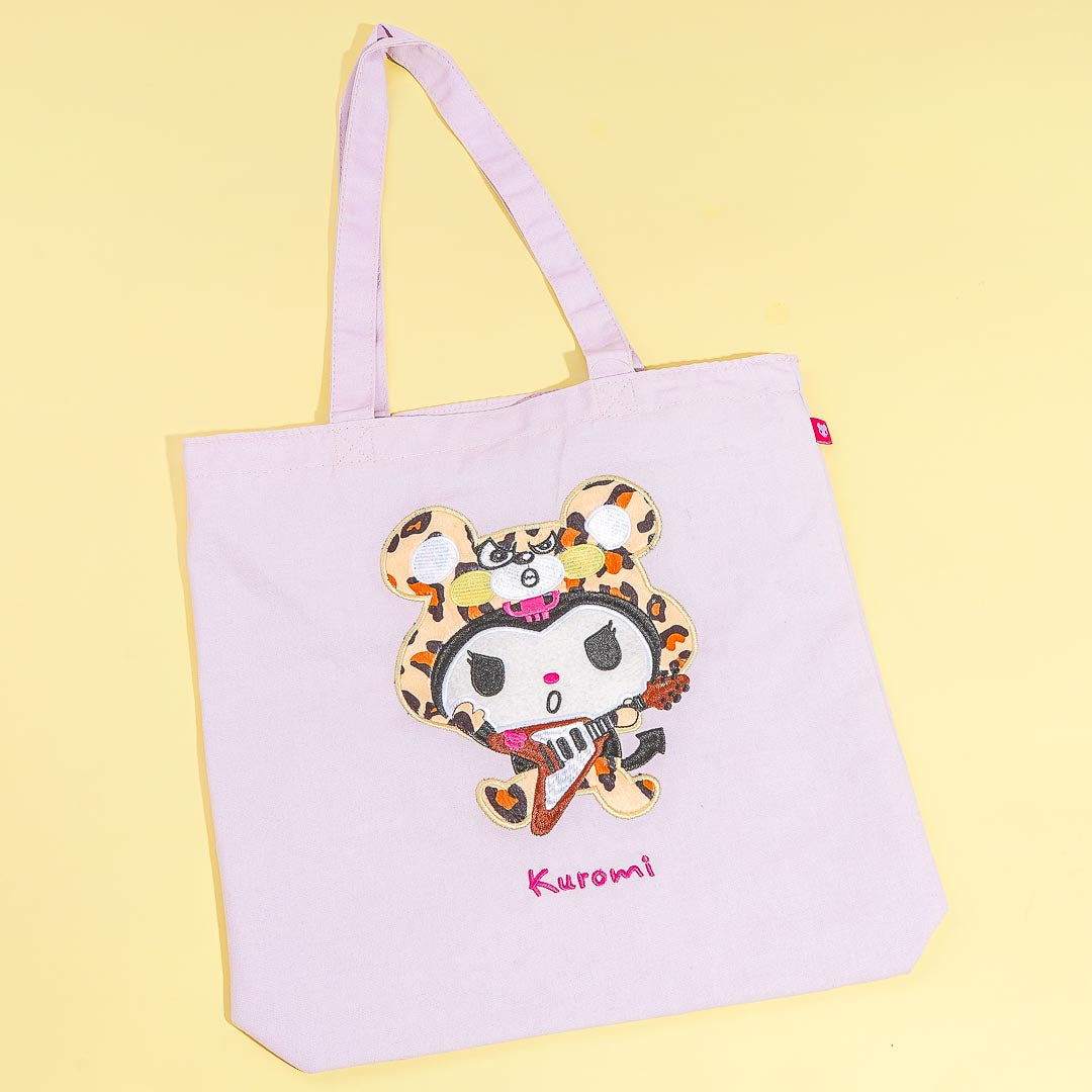 Kuromi Leopard Tote Bag