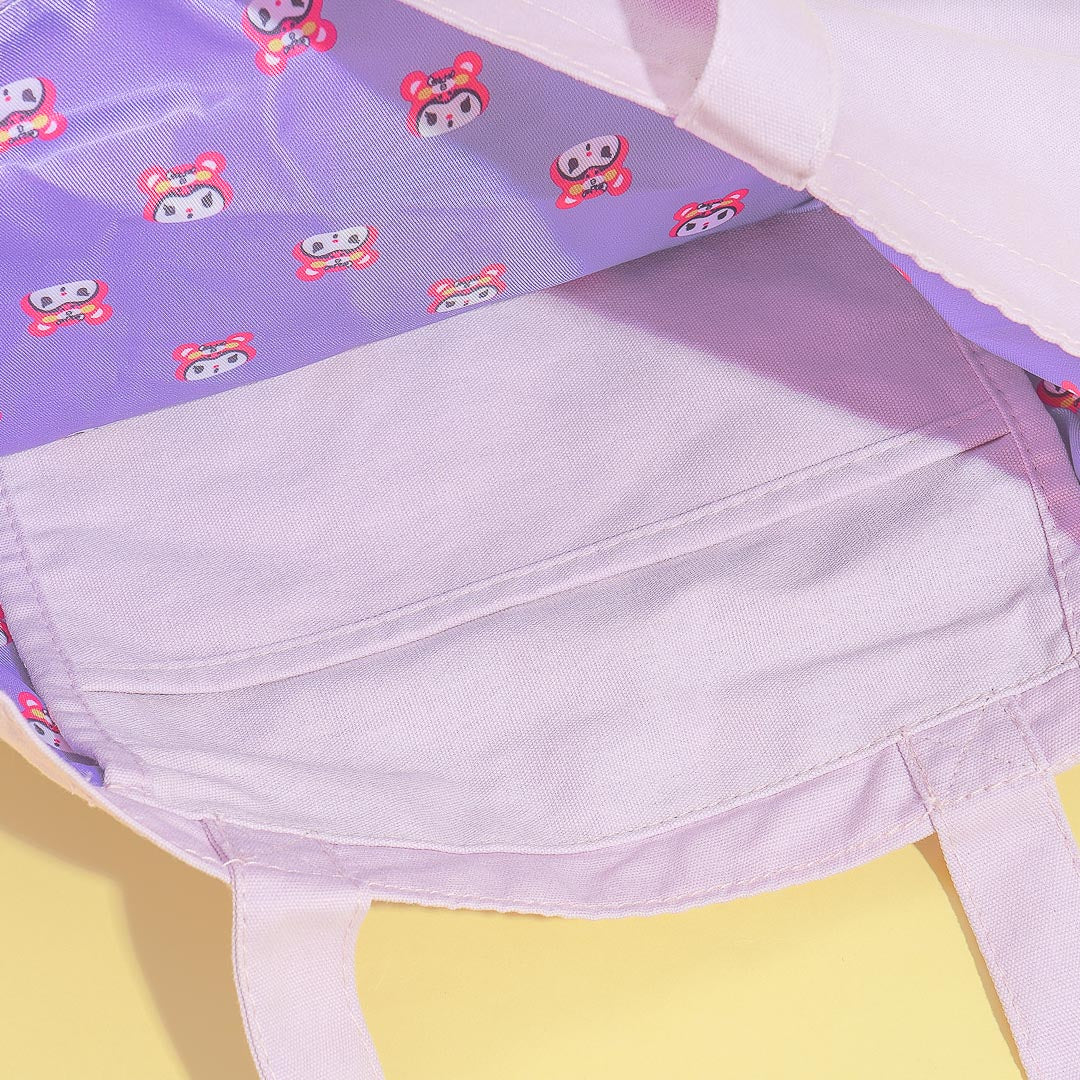 Kuromi Leopard Tote Bag