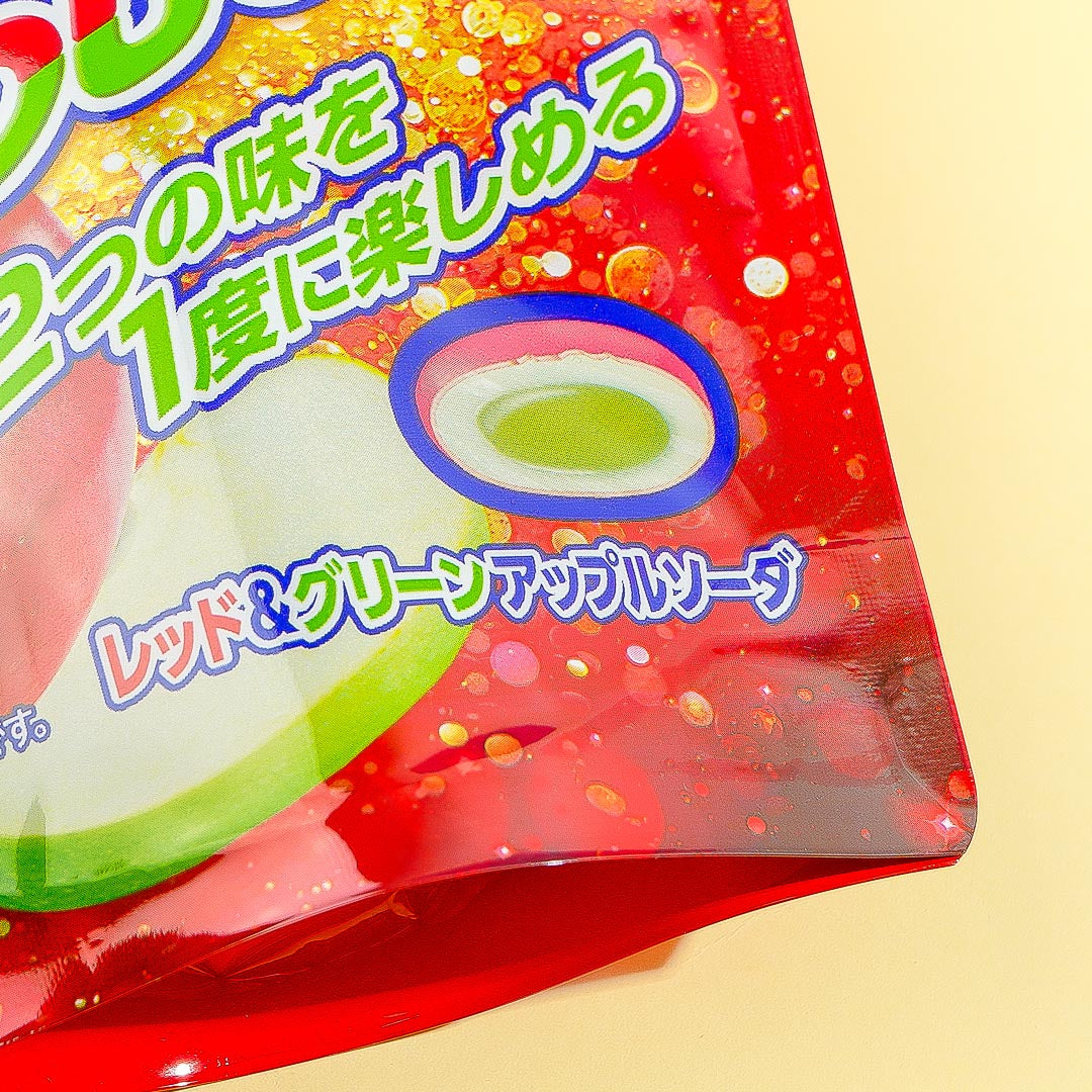 Mentos DUO Candy - Red & Green Apple Soda