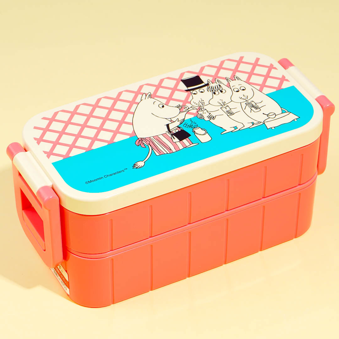 Moomin Milk Time Double Layer Lunch Box Set