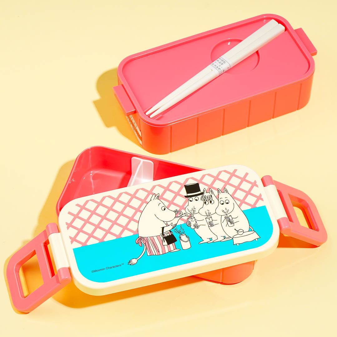 Moomin Milk Time Double Layer Lunch Box Set