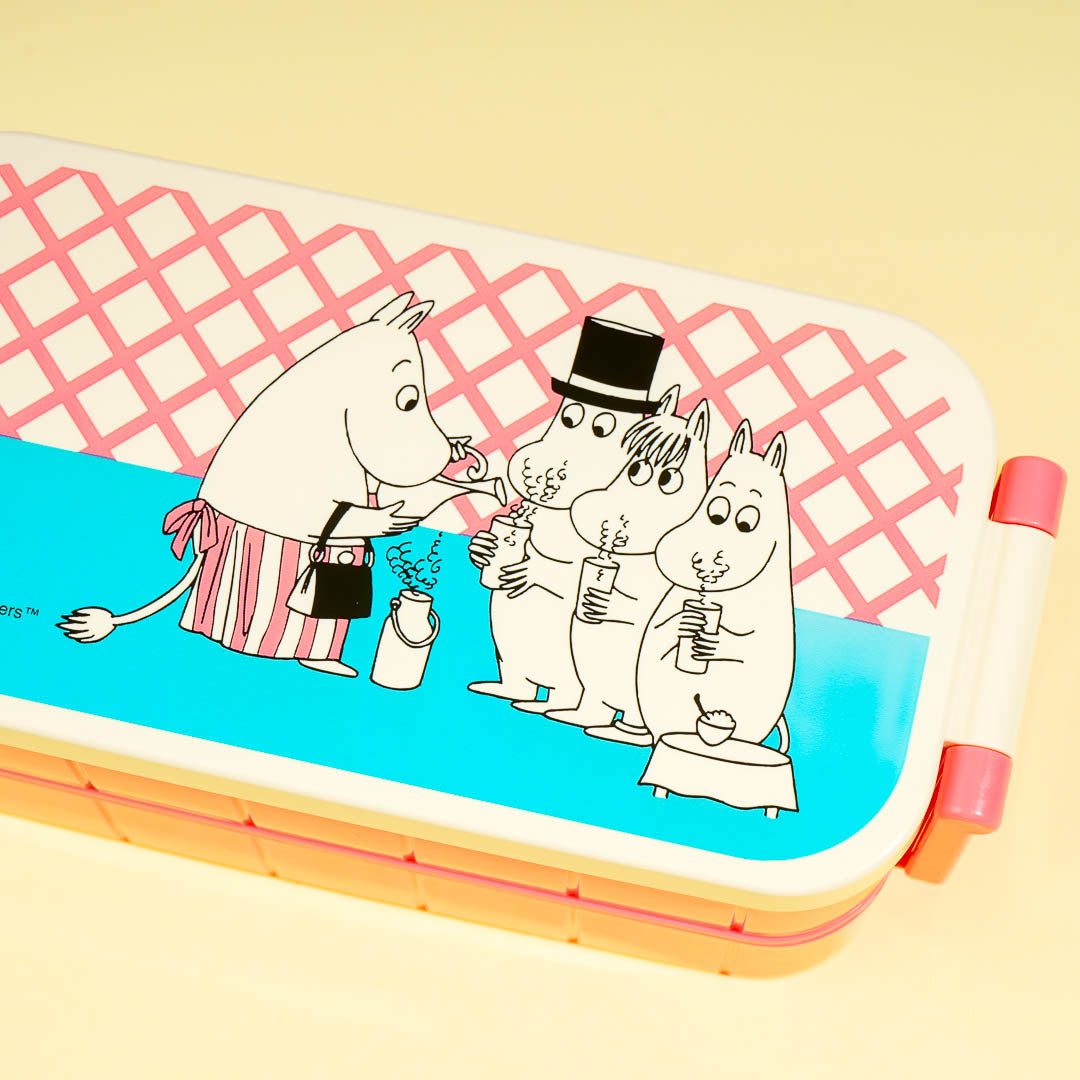 Moomin Milk Time Double Layer Lunch Box Set