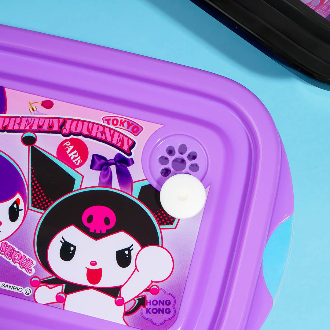 Kuromi's Pretty Journey Stackable Lunch Box Set