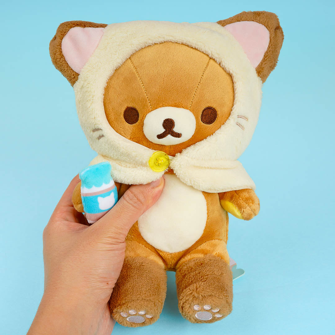 Rilakkuma Neko Neko No Yu Plushie - Medium