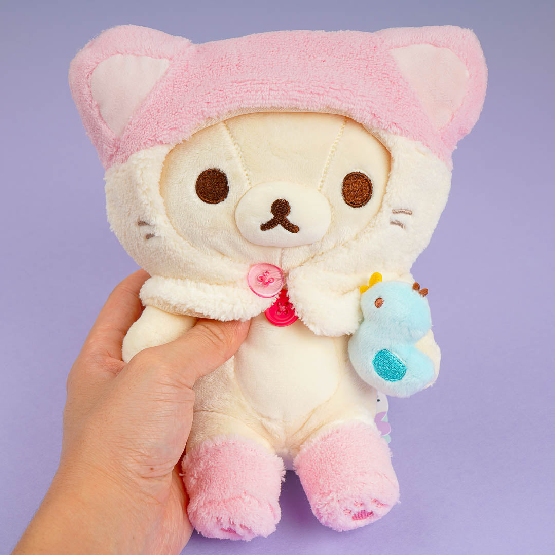 Rilakkuma Neko Neko No Yu Plushie - Korilakkuma / Medium